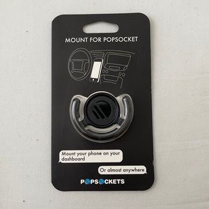 Pop socket mount